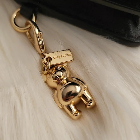 Coach Boxed Mini Wallet On A Chain In Blocked Signature Canvas - Picture 5 of 10